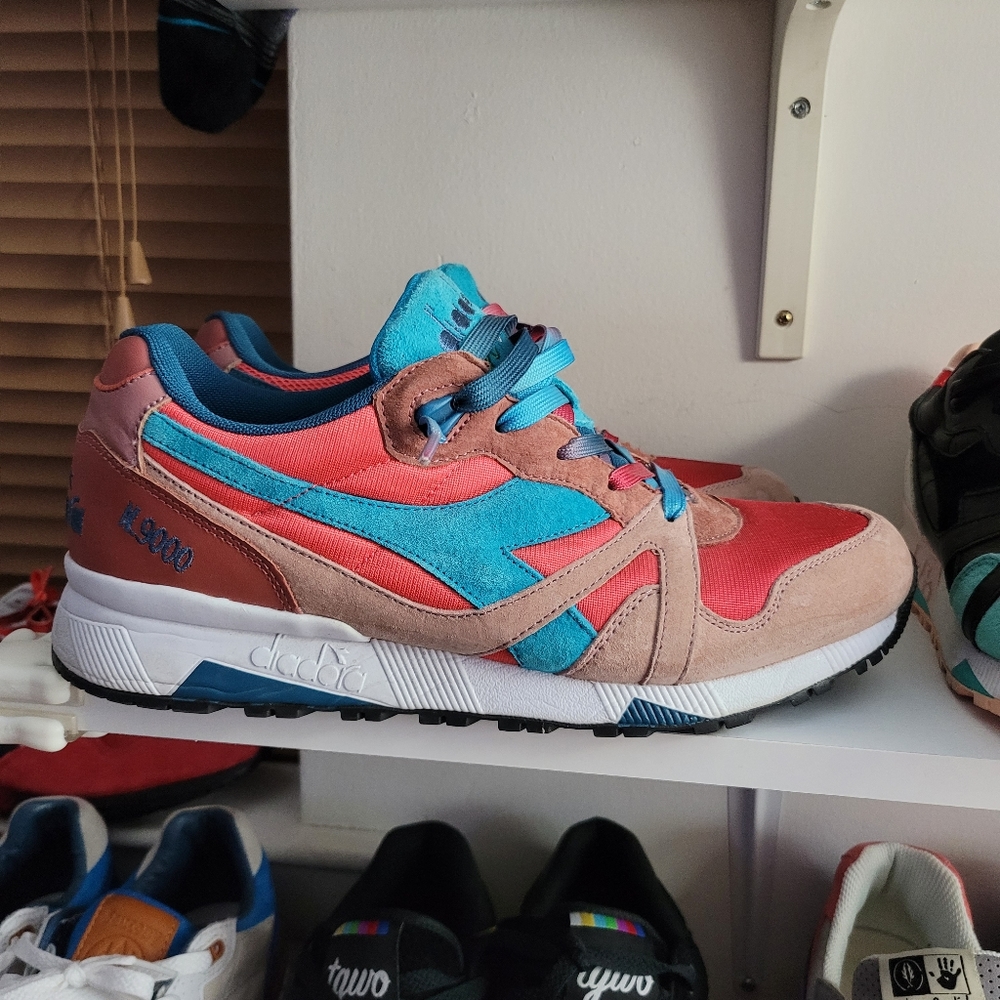 Diadora N9000 Premium "Sky Blue" US10. Kith